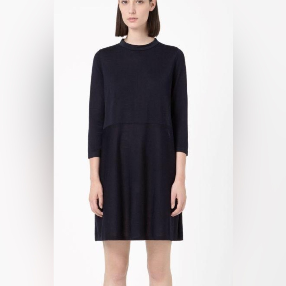 COS navy Blue beautiful Dress